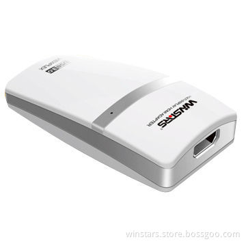USB to HDMI Adapter with Audio and Video output, Upto 2048 x 1152